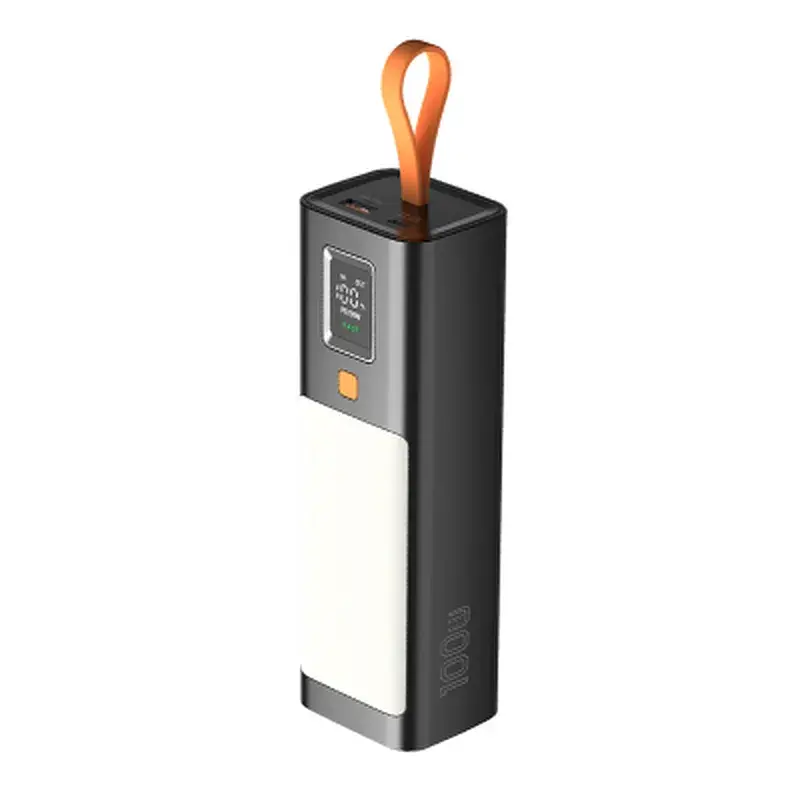 Батарея універсальна Sigma X-power SI20A9QLX 20000mAh, PD/100W, LED, flashlight, cable 100w, black (4827798877814) - фото 5