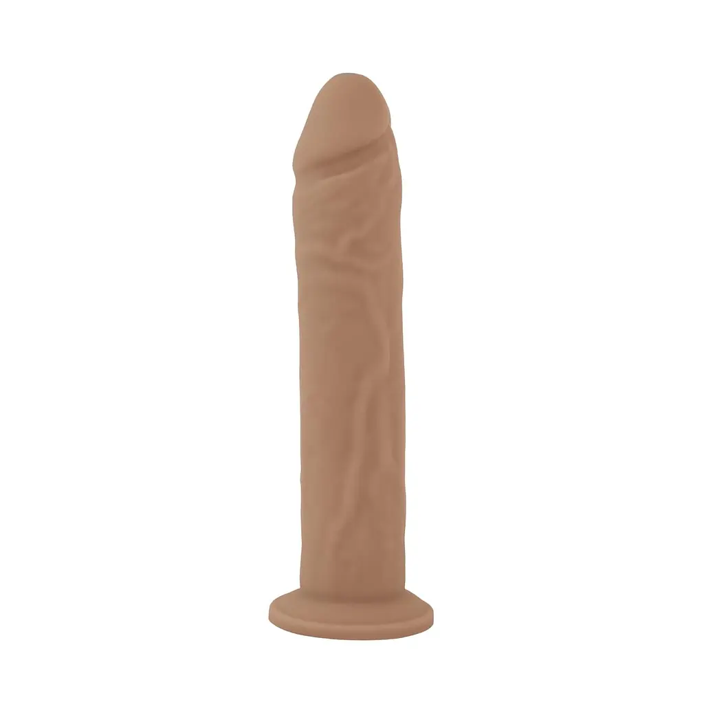 Фалоімітатор Silexd Liquid Silicone Dildo Model 2 Size 9" 22.9 см тілесний - фото 3