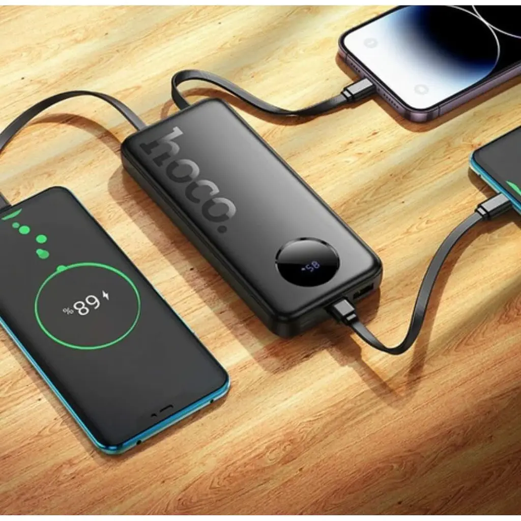 Зовнішній акумулятор Hoco J132 Sabio 10000mAh 22.5W Black [632577] [151682] - фото 8