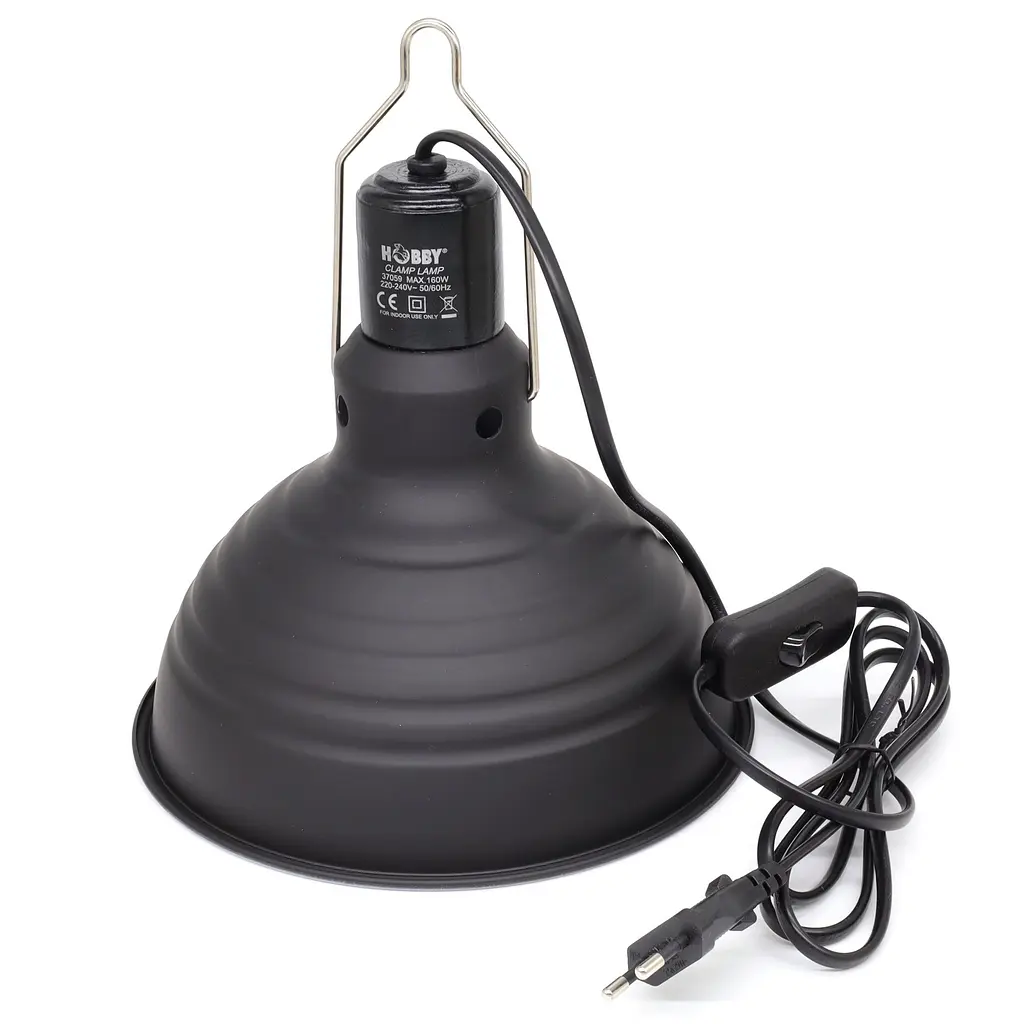 Світильник глибокий рефлекторний Hobby Clamp Lamp 21см 160 Вт (37059) - фото 10