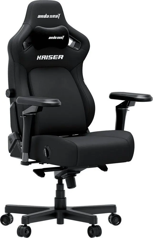 Крісло для геймерів Anda Seat Kaiser 4 V2 Size XL Black (AD12YDDC-XLL-20-B-CF-03) - фото 5