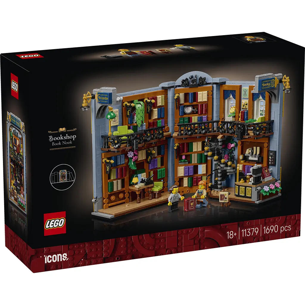Конструктор LEGO Icons Книгарня: книжковий куточок 1690 ел. (11379) - фото 2