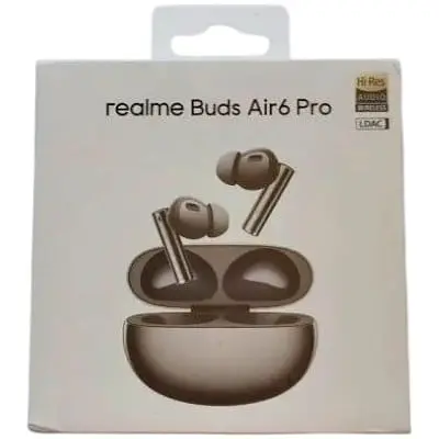 Наушники беспроводные Realme Buds Air 6 Pro (RMA2401) стерео гарнитура в кейсе Titanium Twilight - фото 4