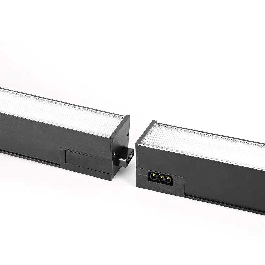 LED світильник лінійний магістральний Videx BNL02 50W 1.2М 5000K 220V чорний (27983-000) - фото 9