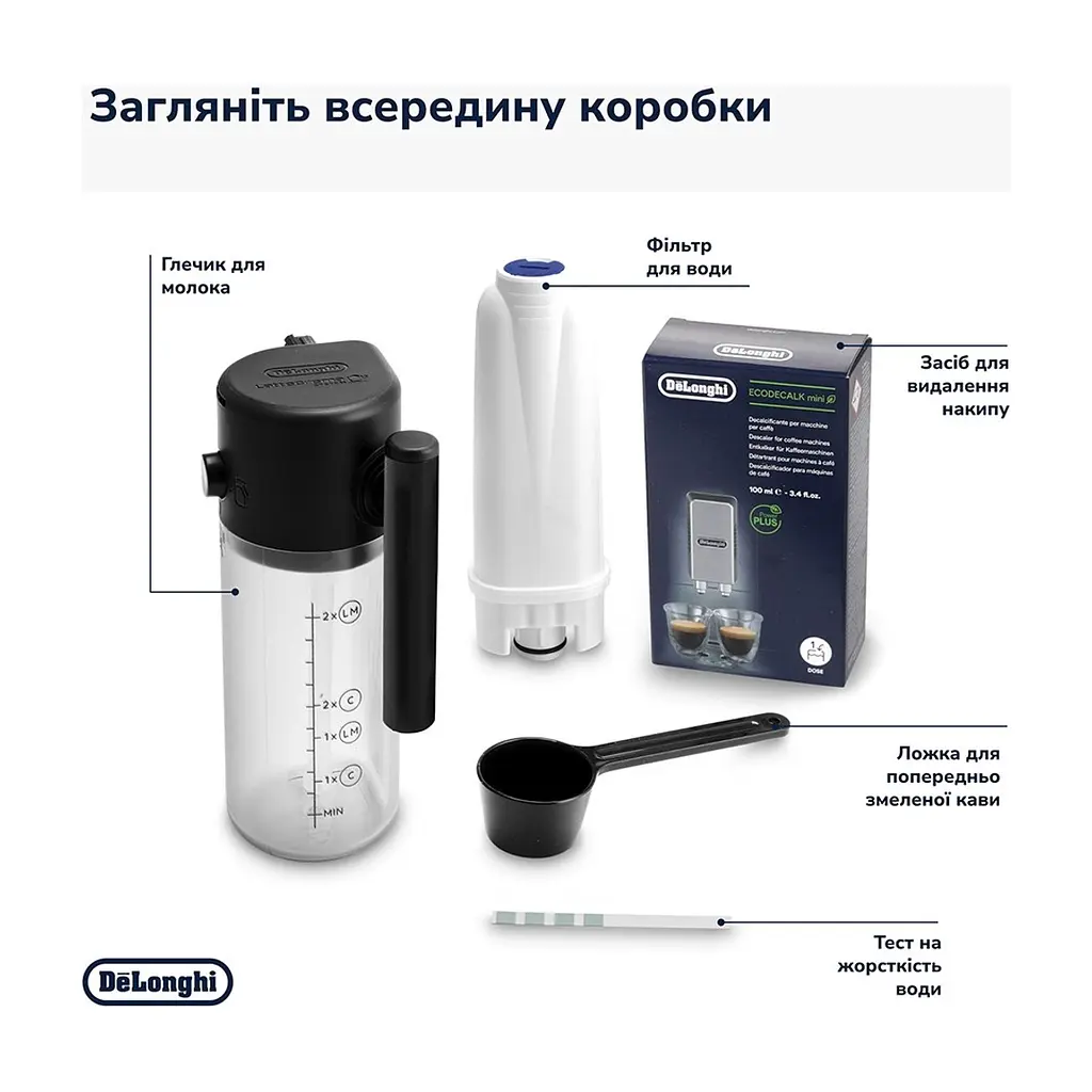 Кавомашина DeLonghi ECAM 220.60.B - фото 10