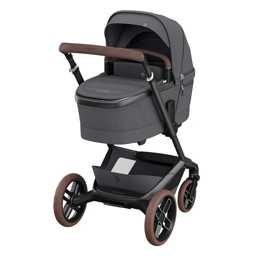 Коляска 2 в 1 универсальная Maxi-Cosi Fame Twillic Graphite (1920204110) - фото 3