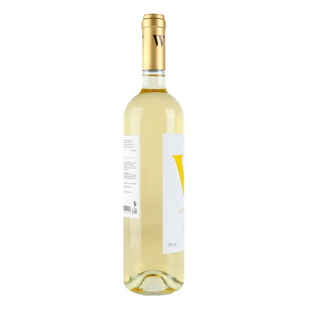 Вино Stakhovsky Wines Chardonnay біле сухе 0.75 л - фото 3