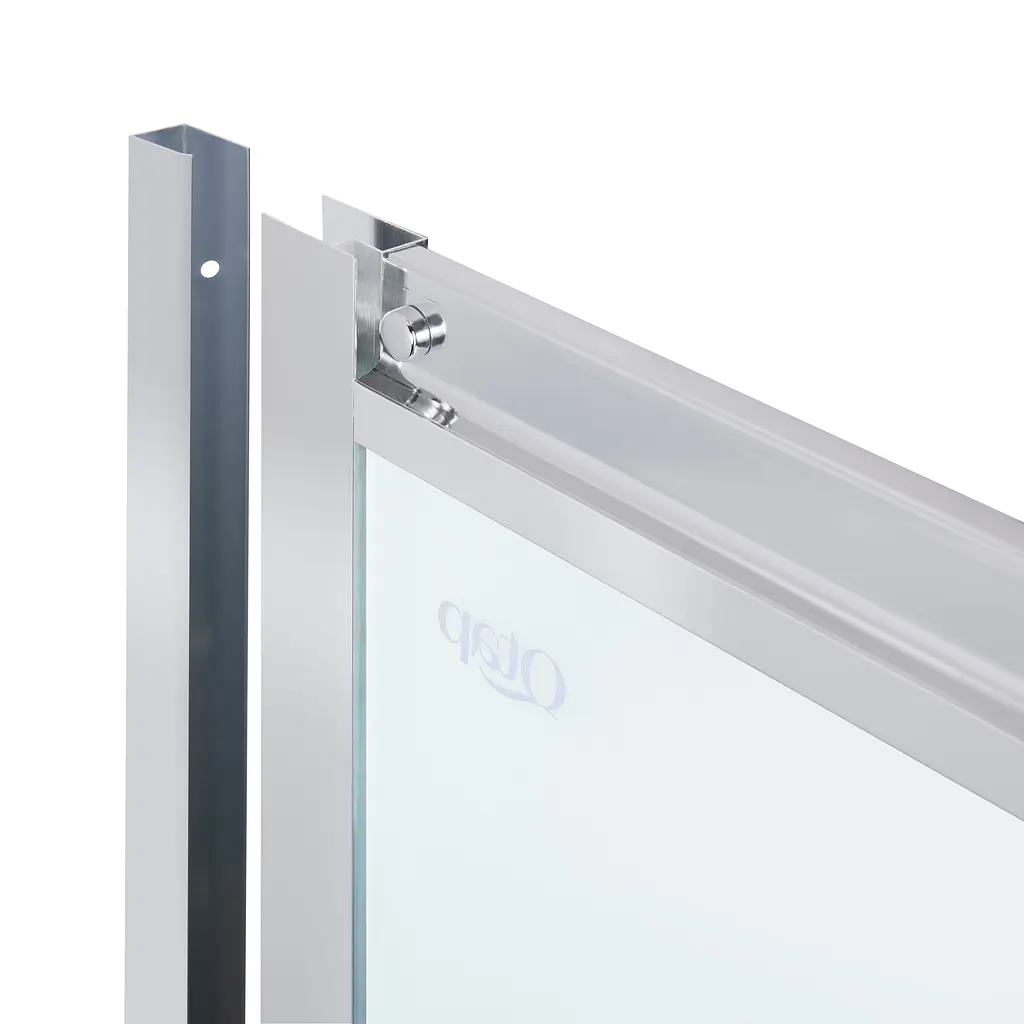 Душова кабіна Qtap Pisces CRM107-9SP5 75-90x75-90 см, скло Pear 5 мм без піддона, Хром, Універсальна, матовий - фото 3