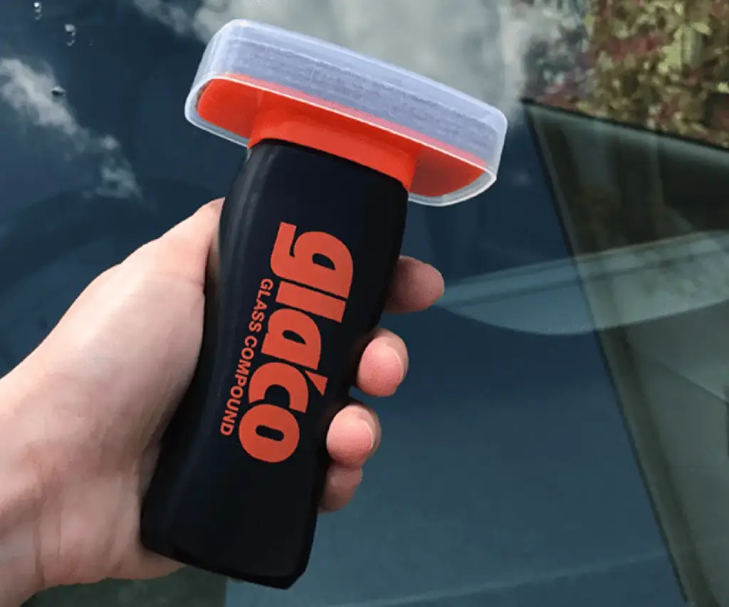 Очисник скла SOFT99 GLACO Glass Compound Roll On (SF-04101), 100ml, абразивний очисник, очистка скла від водного каменю,  GLACO - фото 3