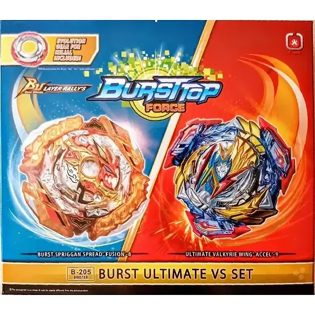 Дзига Beyblade Спрайзен Ультимейт Валькірі B-205 Spriggan Ultimate Valkryrie Set з двостороннім запуском (2025708025) - фото 2