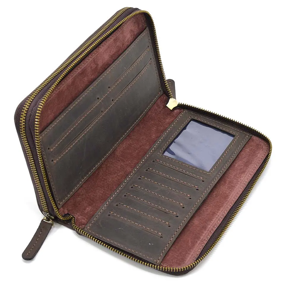 Чоловічий шкіряний клатч LIMARY 22×14×4 см sum0026220 - фото 5