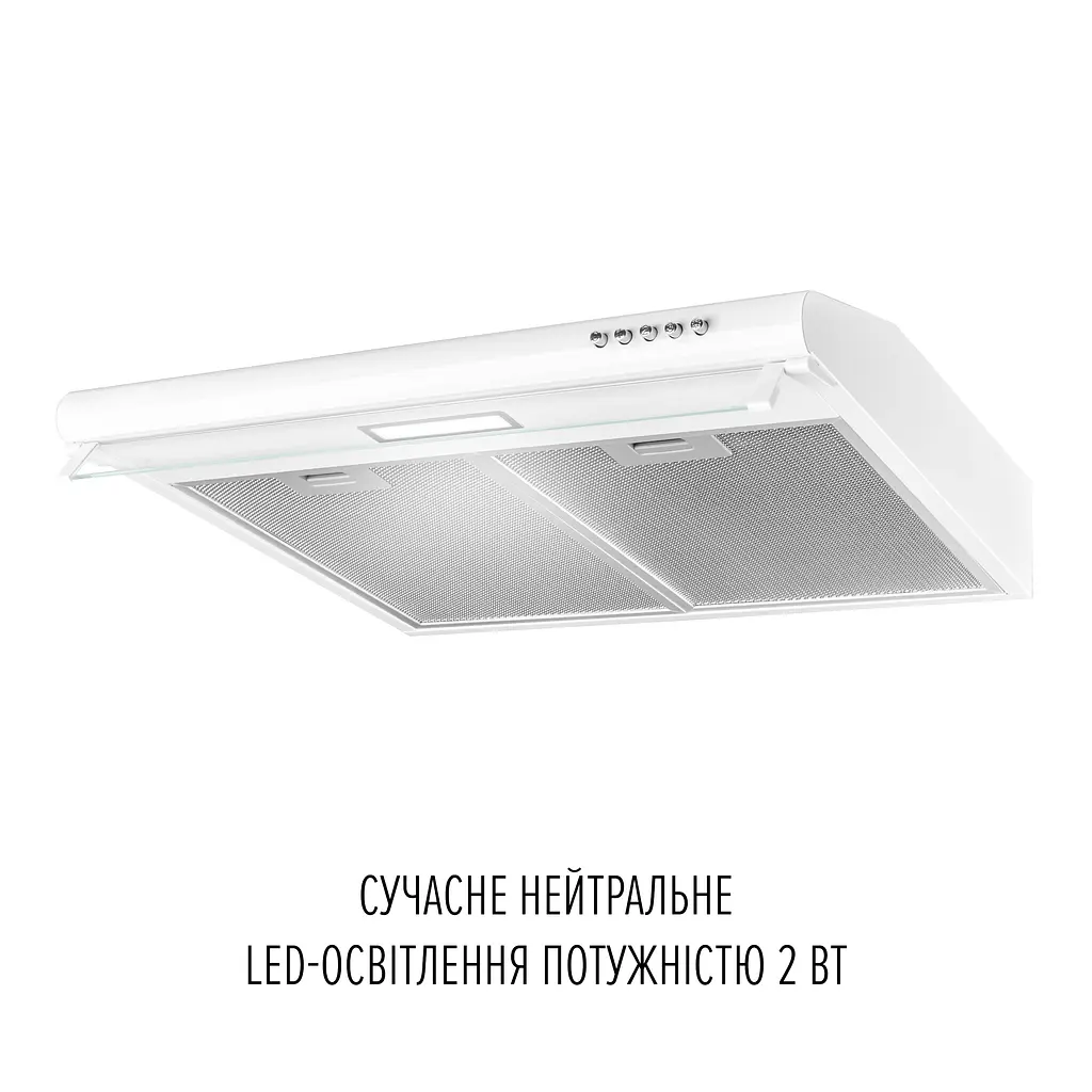 Витяжка плоска PERFELLI PL 6244 W LED - фото 4