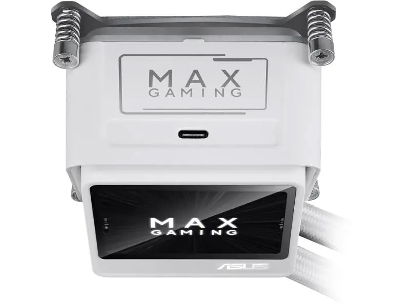 Водяне охолодження Asus MAX Gaming LC 360 ARGB LCD White (90RC01G2-B0EAY0) - фото 8