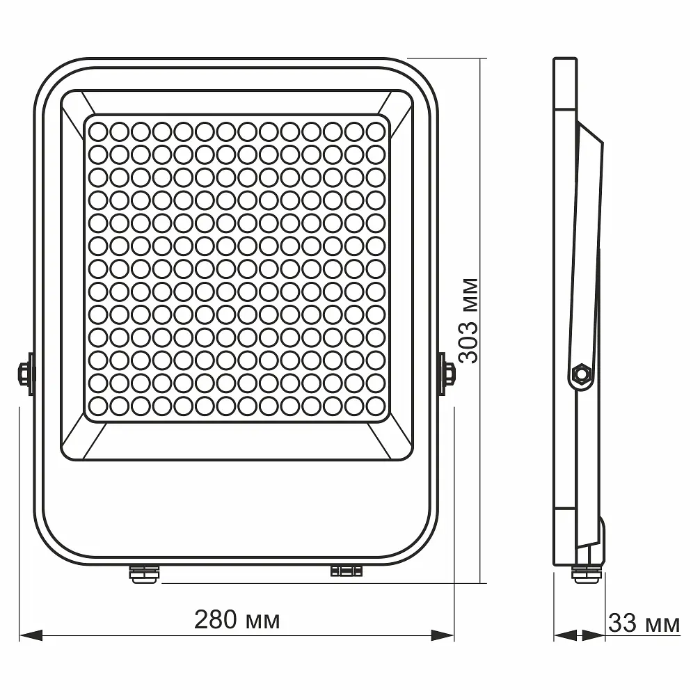 Прожектор Videx Premium LED F2 150W 5000K (VL-F2-1505G) - фото 4