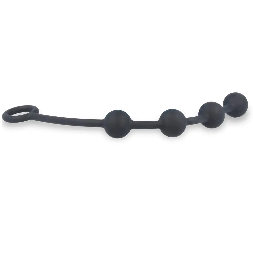Анальні кульки Nexus Excite Small Anal Beads, силікон, макс. діаметр 2 см - фото 2