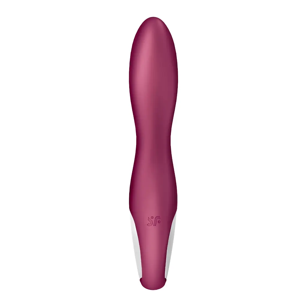 Вибратор Satisfyer Heated Thrill Connect App 20.6 см бордовый - фото 4