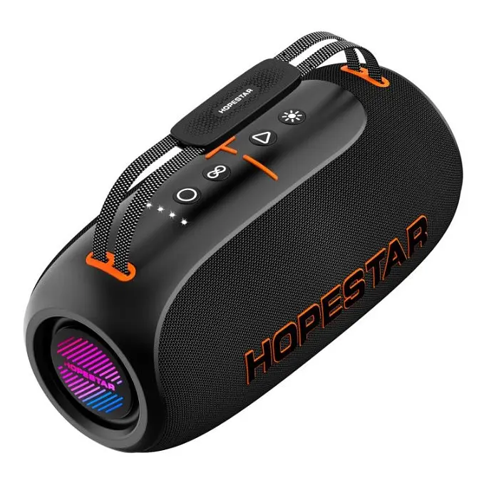 Портативна Bluetooth-колонка Hopestar H70 Чорний - фото 2