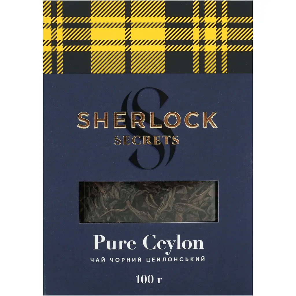Чай чорний Sherlock Secrets Pure Ceylon 100 г (920153)  - фото 2