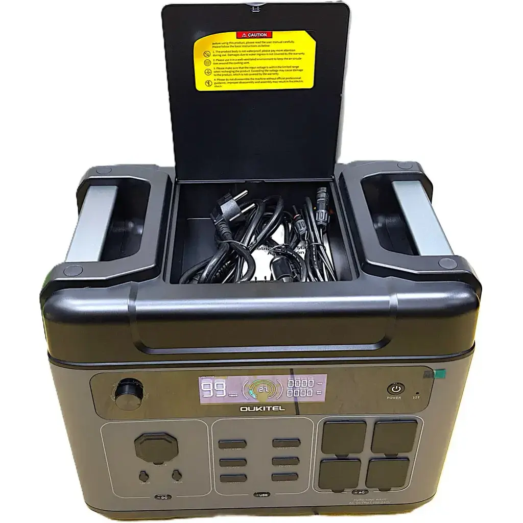 Зарядная станция OUKITEL P2001E PLUS 2400W 2048Wh LiFePO4 - фото 3