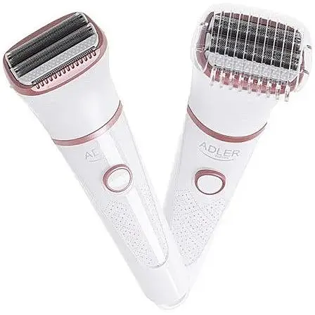 Электрическая женская бритва Adler AD 2941 с двумя насадками для сухого и влажного бритья - фото 2