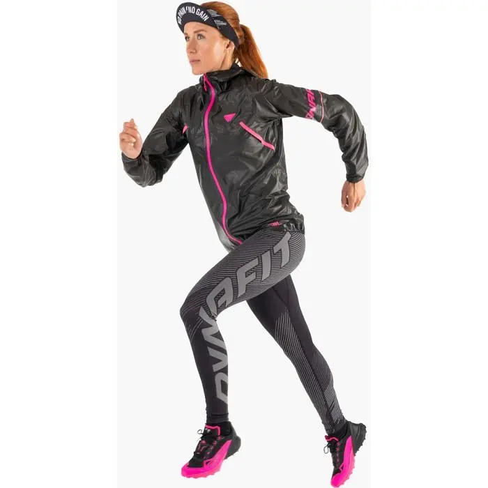 Штани Dynafit Ultra Graphic Long Tights Woman M Чорний-Сірий - фото 2