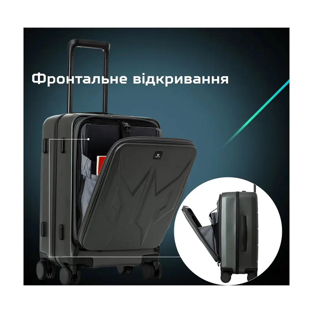 Валіза Acer Predator Street_Sty 20'' Black (GP.BAG11.003) - фото 2