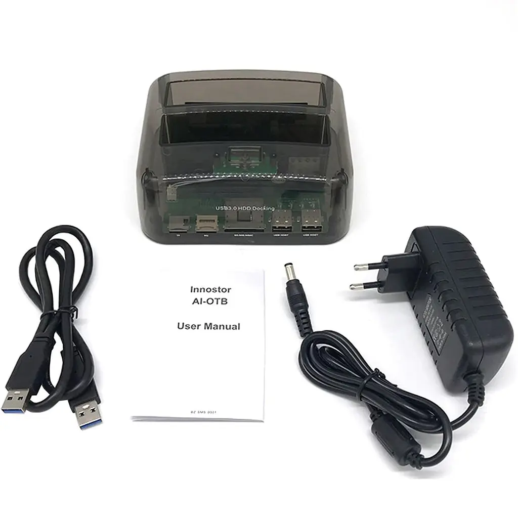 Зовнішня кишеня Dynamode 2*HDD 2,5"/3,5" SATA /IDE/SSD - USB3.0, 2 x USB 2.0, SD/TF/M2 (DM-CAD-S8) - фото 6