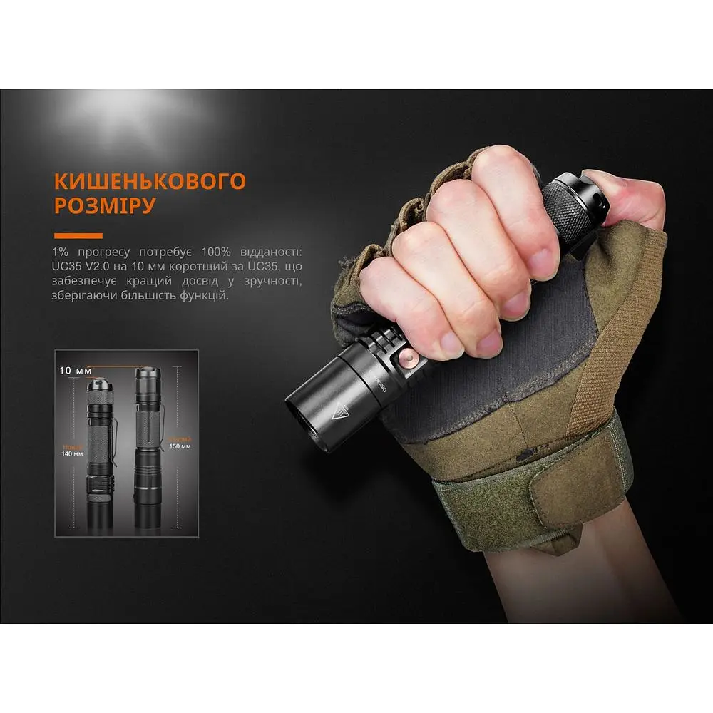 Ліхтар ручний Fenix UC35 V20 CREE XP-L HI V3 - фото 6