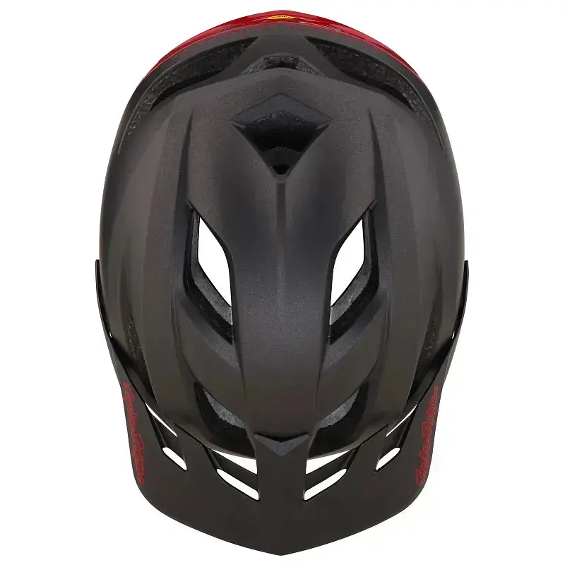 Велошлем Troy Lee Designs Flowline SE Helmet Radian Charcoal/Red XS/S (1106-110933011) - фото 4