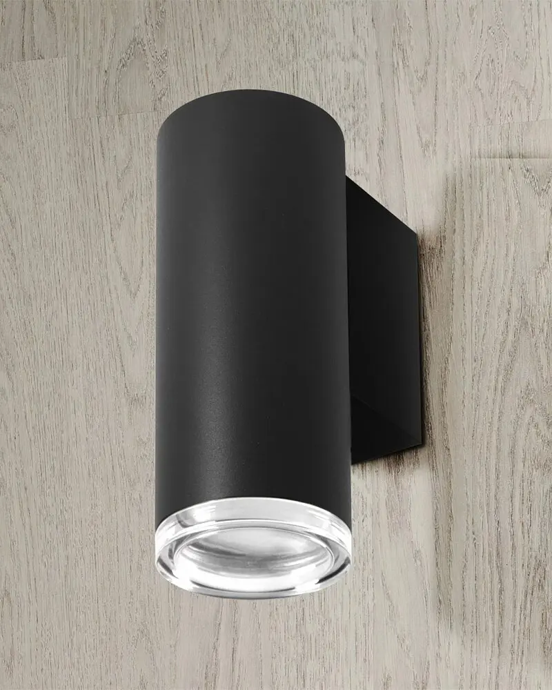 Бра, настінний світильник Goldlux 324764 Turyn GU10 1x10W IP44 BK - фото 2