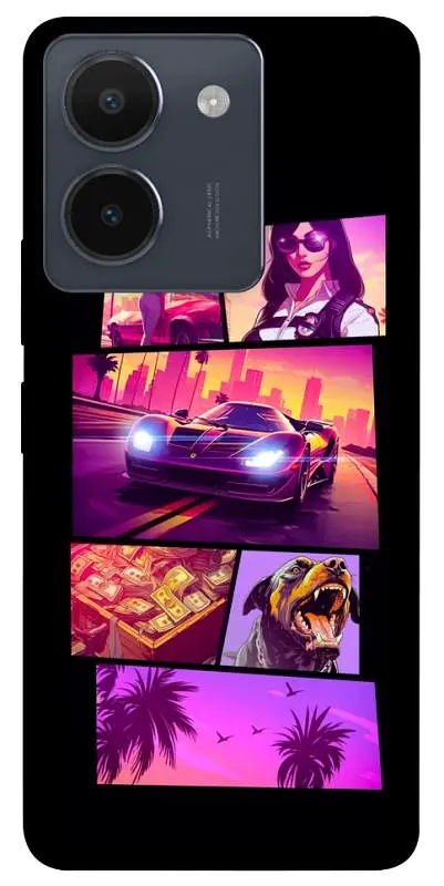 TPU чохол Demsky GTA vibes для Vivo Y36