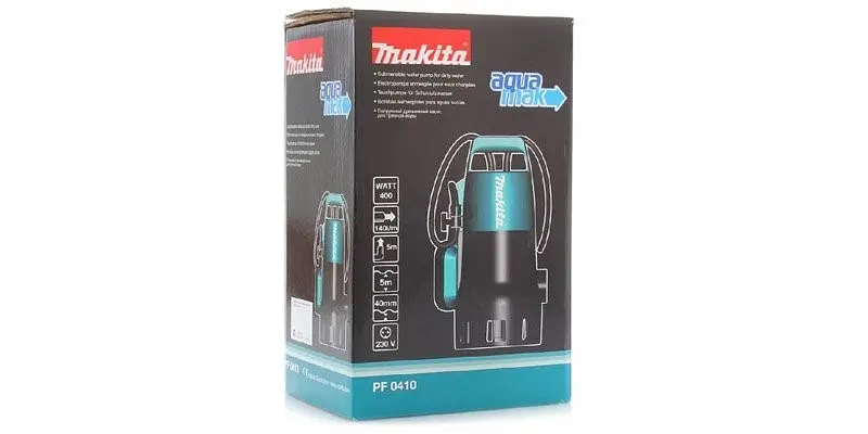 Насос занурювальний для брудної води Makita PF0410 - фото 3