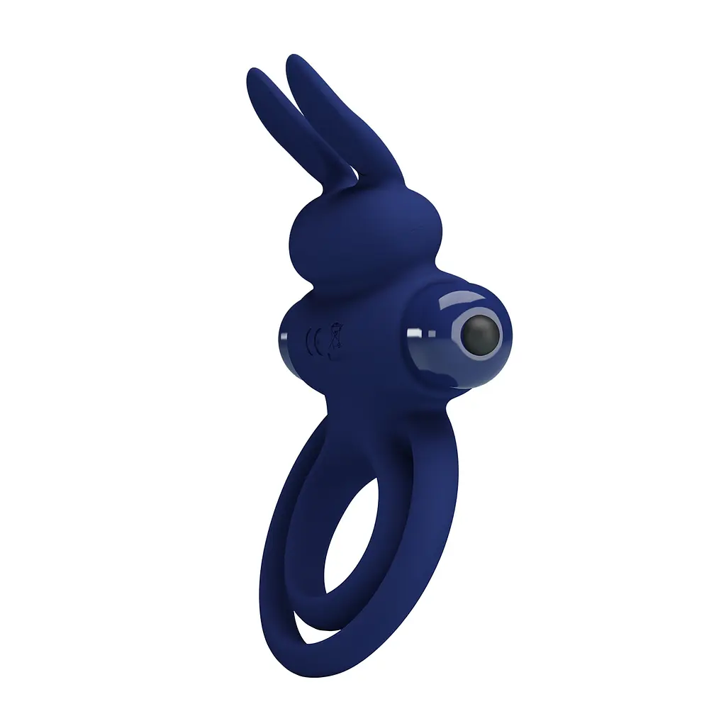 Ерекційне кільце з вібрацією PRETTY LOVE Powerful ring, 10 vibration functions PRETTY LOVE BI-210206-3 100226 - фото 5