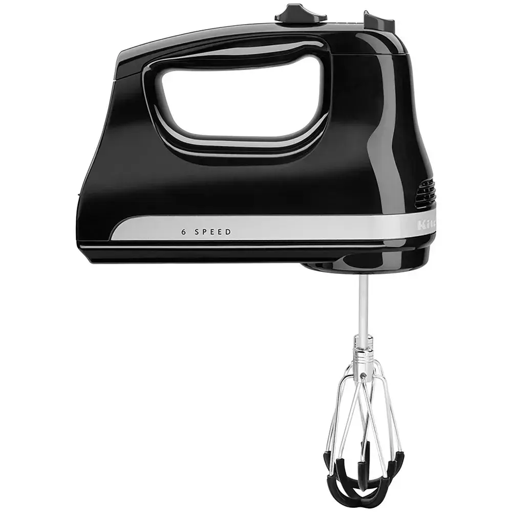 Міксер KitchenAid 5KHM6118EOB ручний 6 швидкостей чорний