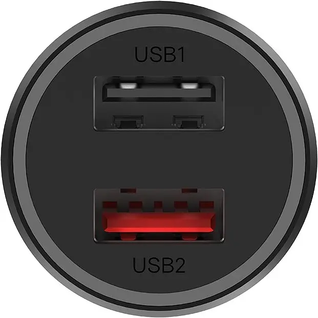 Автомобільний зарядний пристрій Xiaomi Mi 37W Dual-Port Car Charger (CC06ZM/ GDS4131CN/ GDS4147GL) - фото 3