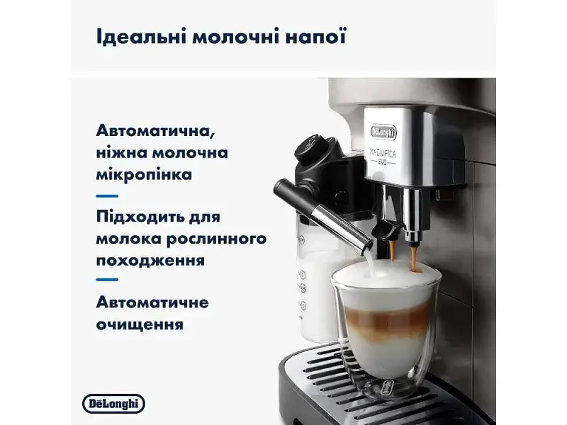Кавомашина автоматична Delonghi Magnifica Evo ECAM290.85.SBX - фото 9
