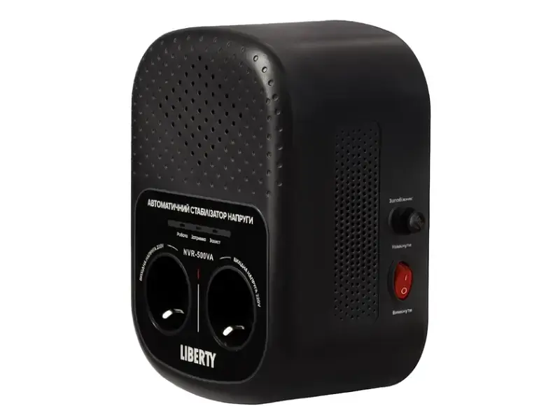Стабілізатор напруги LIBERTY NVR-500VA - фото 2