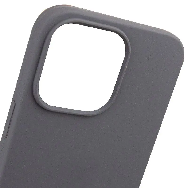 Чохол Epik Silicone Case Full Protective AA NO LOGO для Apple iPhone 15 Pro Max 6.7" Сірий/Dark Gray - фото 4
