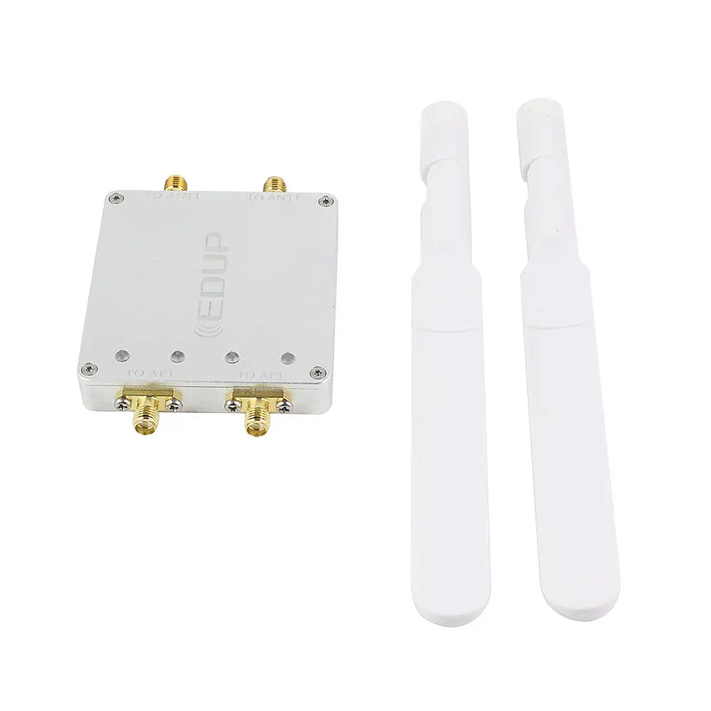 Підсилювач Wi-Fi 2.4Ghz сигналу з антеною EDUP EP-AB023 бустер розширювач вайфай (18639) - фото 5