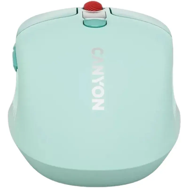 Мишка Canyon MW-26 LCD Silent Wireless/Bluetooth Green (CNS-CMSW26GR) - фото 7