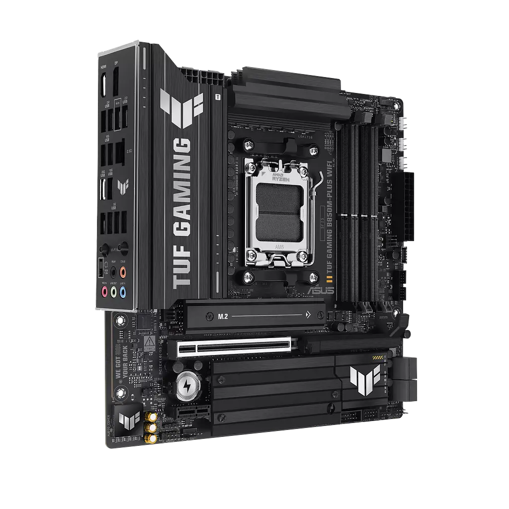 Материнcька плата Asus B850M-Plus TUF Gaming Wi-Fi Socket AM5 (TUF GAMING B850M-PLUS WIFI) Б/В - фото 2