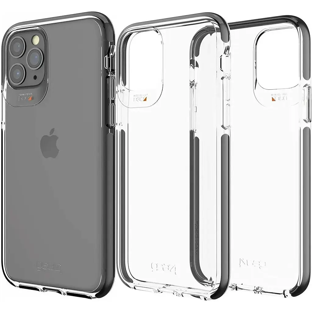 Протиударний чохол Gear4 Piccadilly D3O для iPhone 11 Pro (5.8") Black + Прозорий (ICB58PICBLK) - фото 11