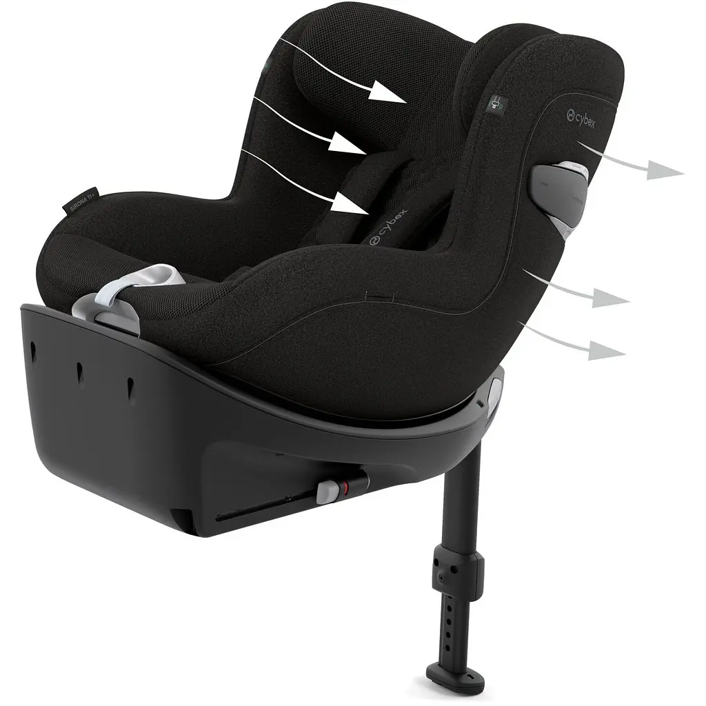Автокрісло Cybex Sirona Ti Plus Sepia Black (525000859) - фото 14