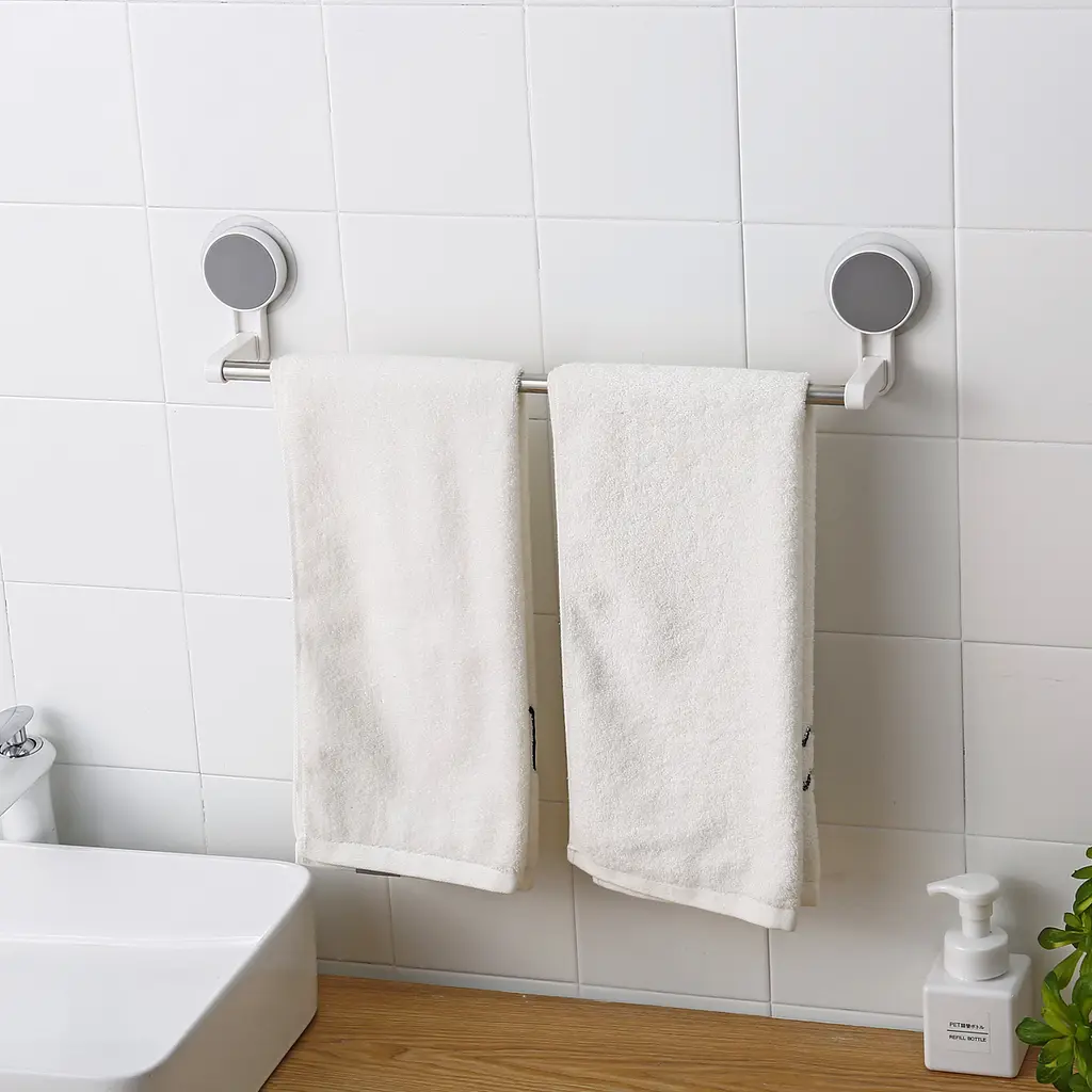 Тримач для рушника клейкий МВМ My Home BP-2, білий (BP-2 WHITE) - фото 7