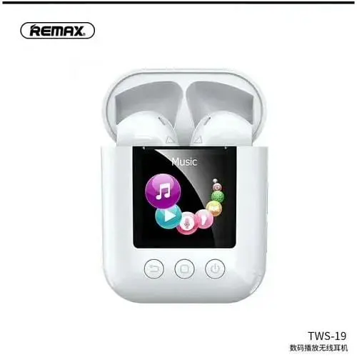 Навушники Remax TWS-19 Digital Player Bluetooth - фото 3