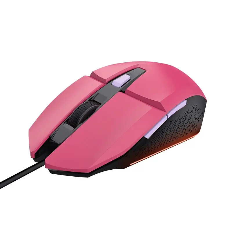 Компьютерная мышь Trust GXT 109 Felox RGB USB-A розовый teh0014008 - фото 5
