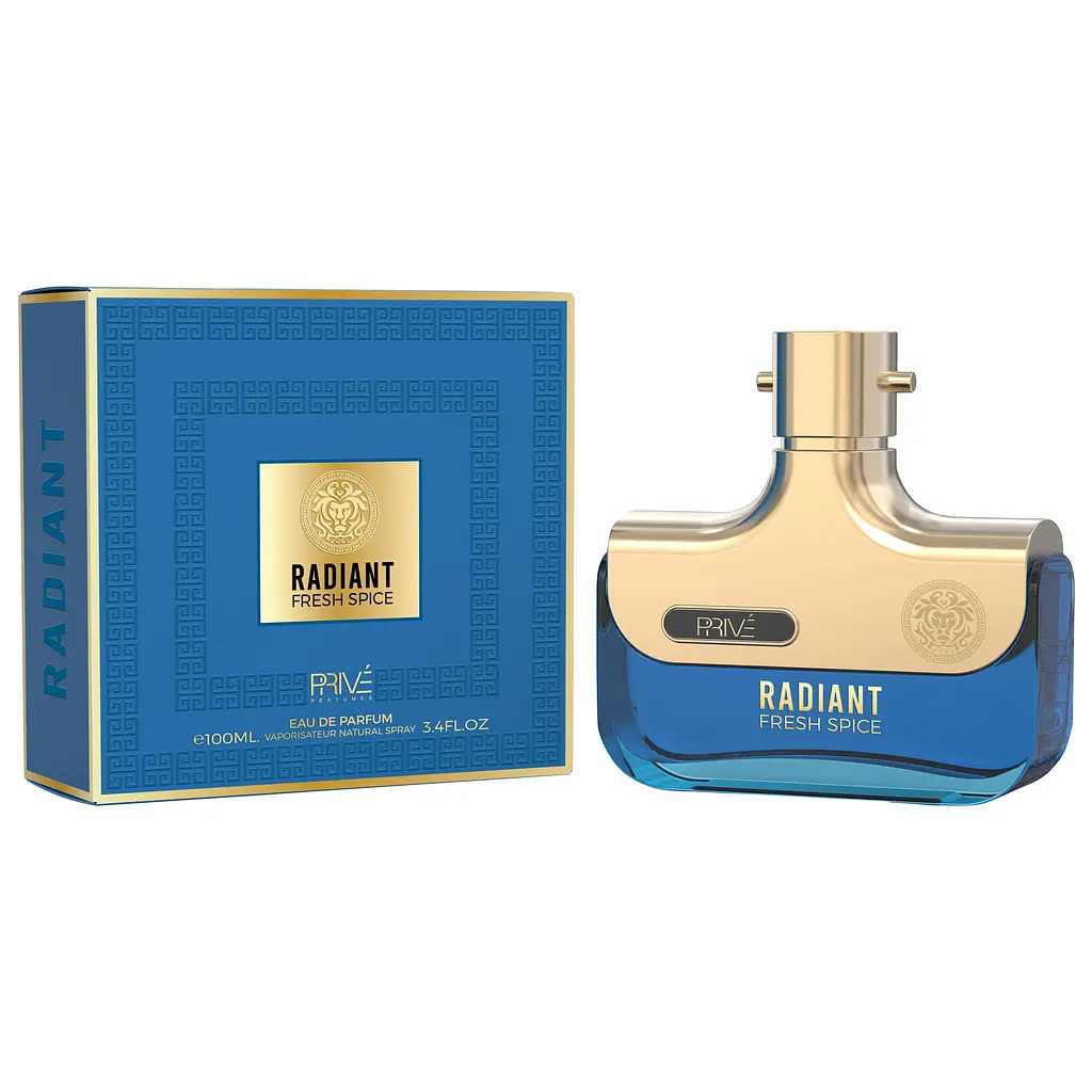 Парфумована вода чоловіча Prive Radiant Fresh Spice - 100 мл (MM35897) - фото 2