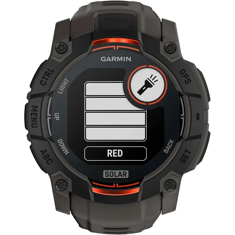 Смарт-годинник Garmin Instinct 3 50mm Solar Black Bezel with Charcoal Band (010-02935-00) - фото 4