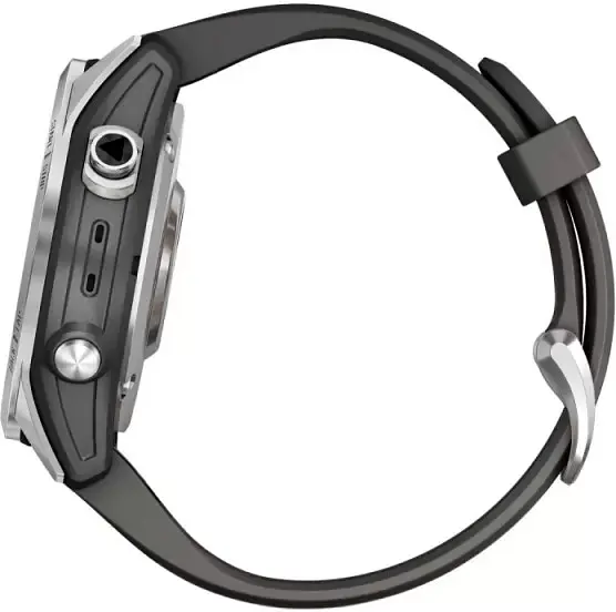 Смарт-часы Garmin Fenix 7S Standard Edition Silver with Graphite Band [010-02539-00/01] [77744] - фото 5