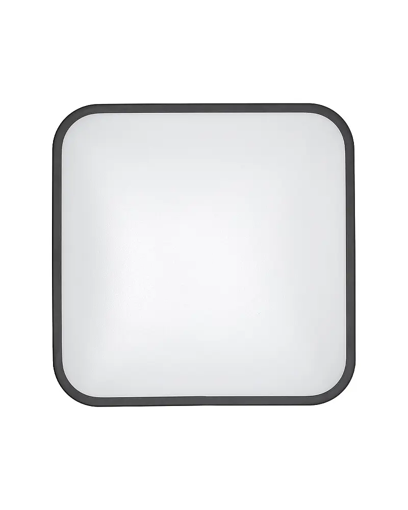 Потолочный светильник Nowodvorski 10983 Agnes Square LED Pro 1x16W 3000K 1200Lm IP44 черный - фото 2